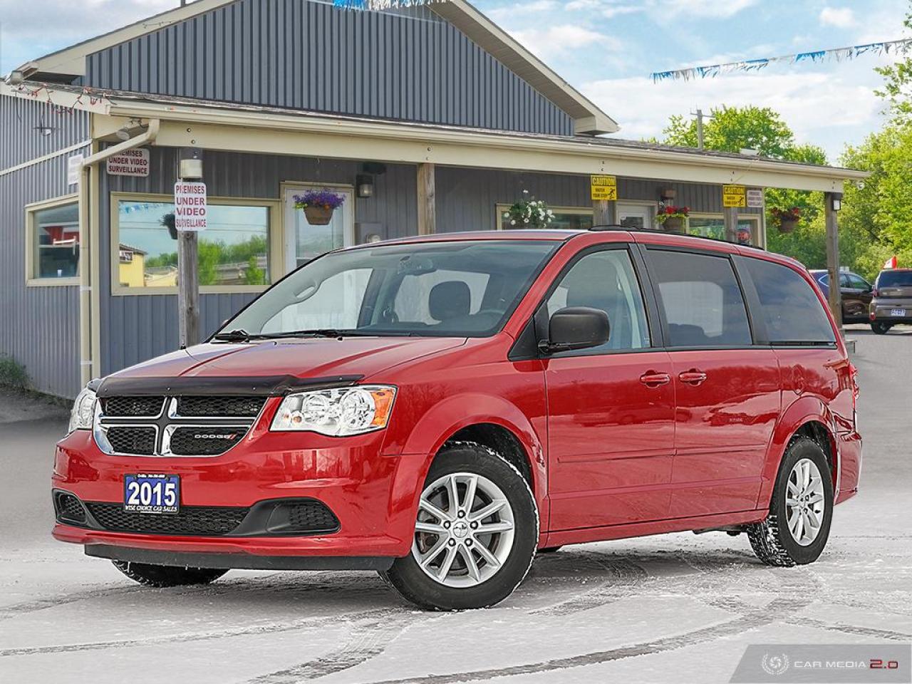 Used 2015 Dodge Grand Caravan 4dr Wgn SXT, ONE OWNER, LOWKM'S, ECON, R/V CAM,DVD for sale in Orillia, ON