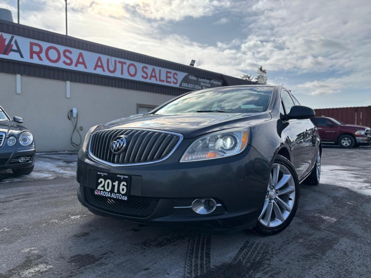 Used 2016 Buick Verano NAVIGATION BTOOTH LEATHER SUNROOF NO ACCIDENT for sale in Oakville, ON