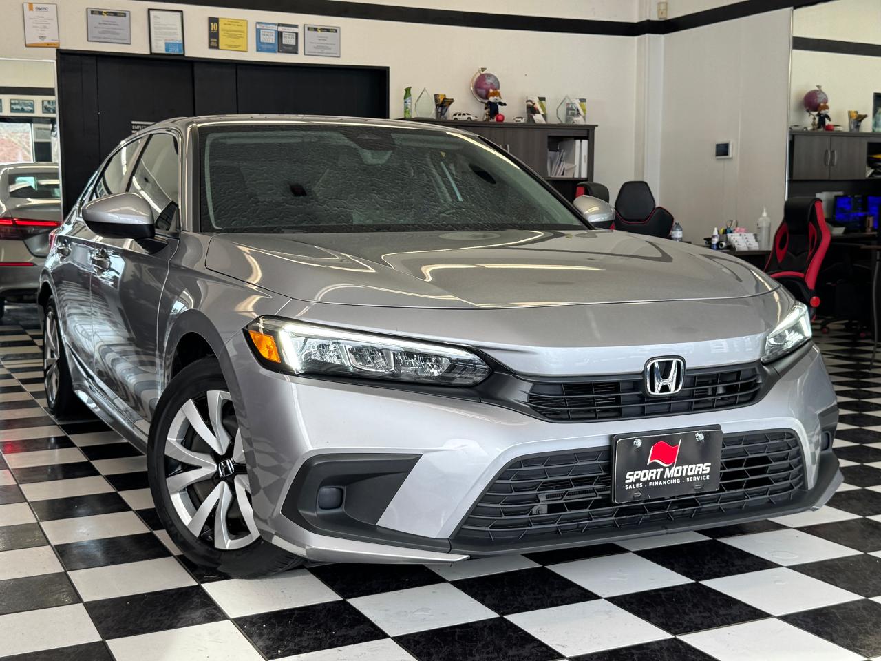 2022 Honda Civic LX+Adaptive Cruise+LKA+BSM+CLEAN CARFAX - Photo #17
