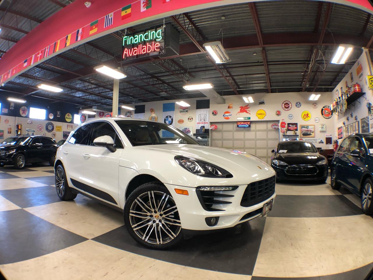 2017 Porsche Macan S AWD LEATHER PAN/ROOF NAVI B/SPOT CAMERA