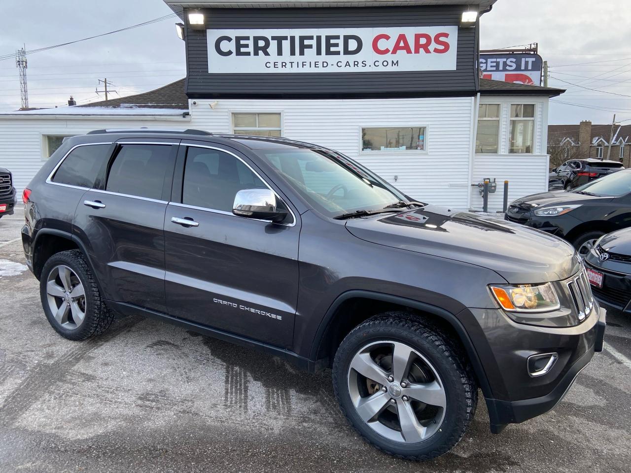 Used 2015 Jeep Grand Cherokee Limited ** 4x4, NAV, NEW TIRES ** for sale in St Catharines, ON