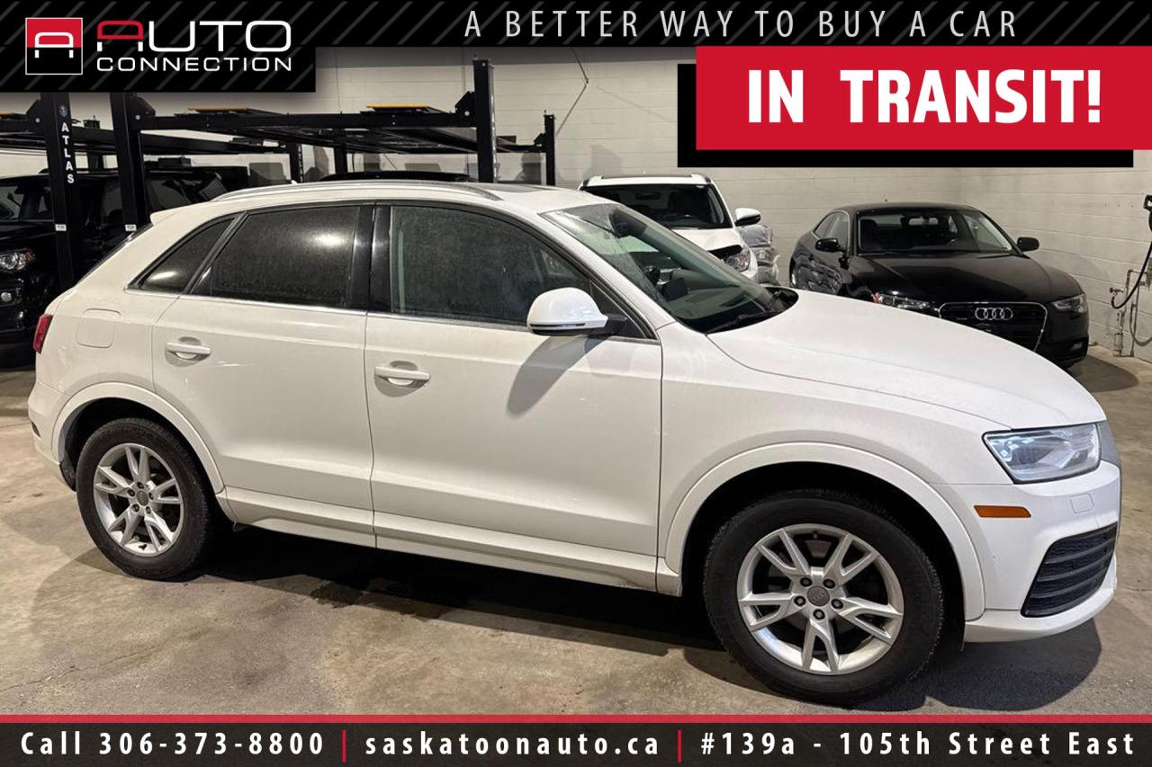 Used 2018 Audi Q3 2.0T Progressiv Quattro - ACCIDENT FREE - HEATED SEATS - PANORAMIC ROOF for sale in Saskatoon, SK