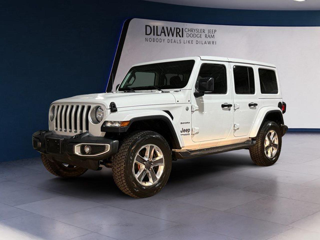 Used 2019 Jeep Wrangler Unlimited Sahara 4x4 AUTOMATIC TRANSMISSION for sale in Nepean, ON