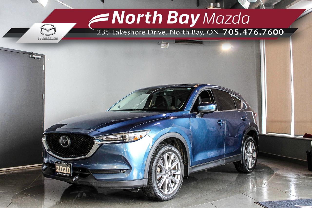 Used 2020 Mazda CX-5 GT AWD - HEATED/VENTILATED SEATS - NAVIGATION - CLEAN CARFAX! for sale in North Bay, ON