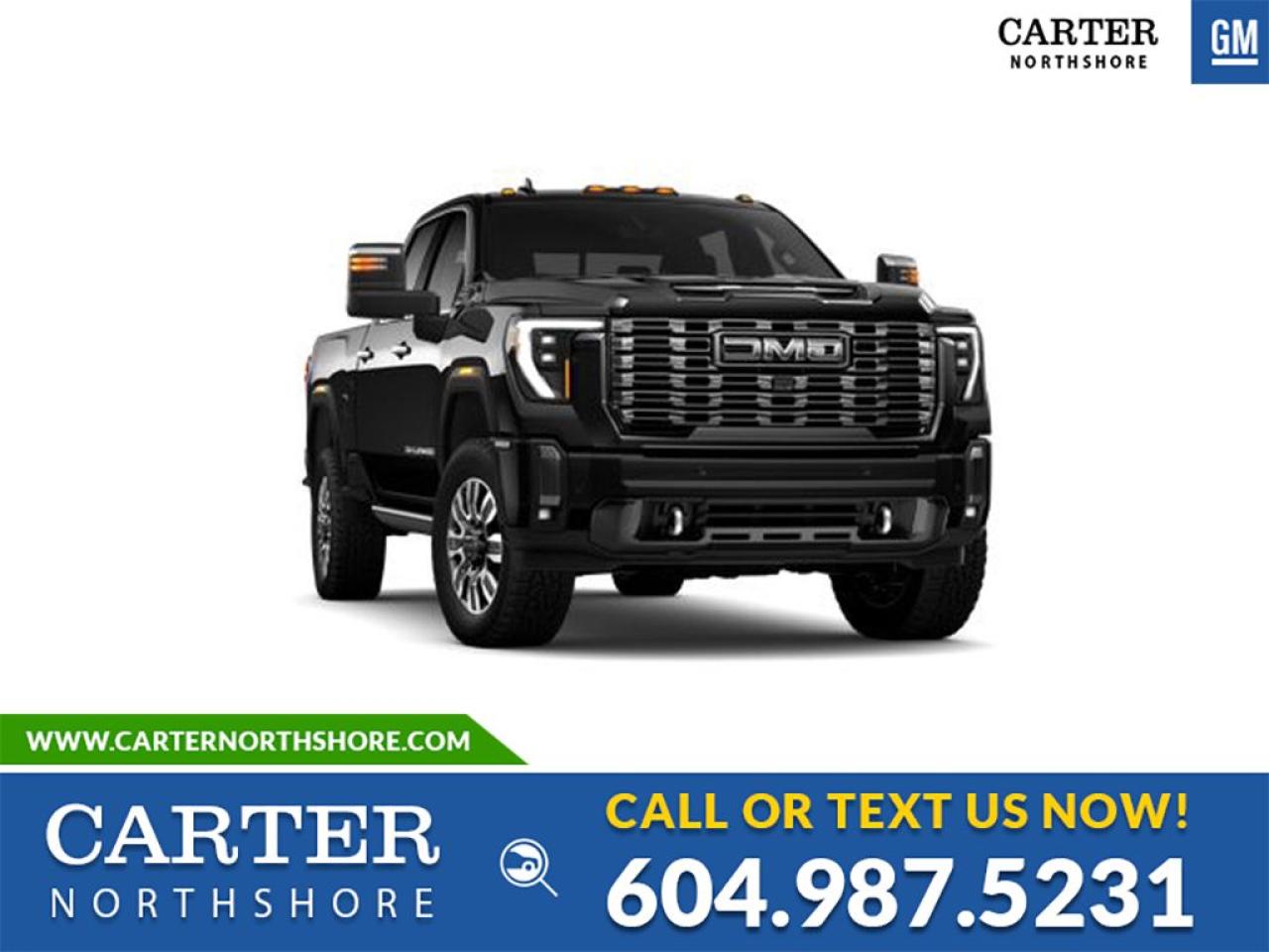 New 2025 GMC Sierra 3500 HD CREW CAB STANDARD BOX 4WD/AT4 Preferred PKG for sale in North Vancouver, BC