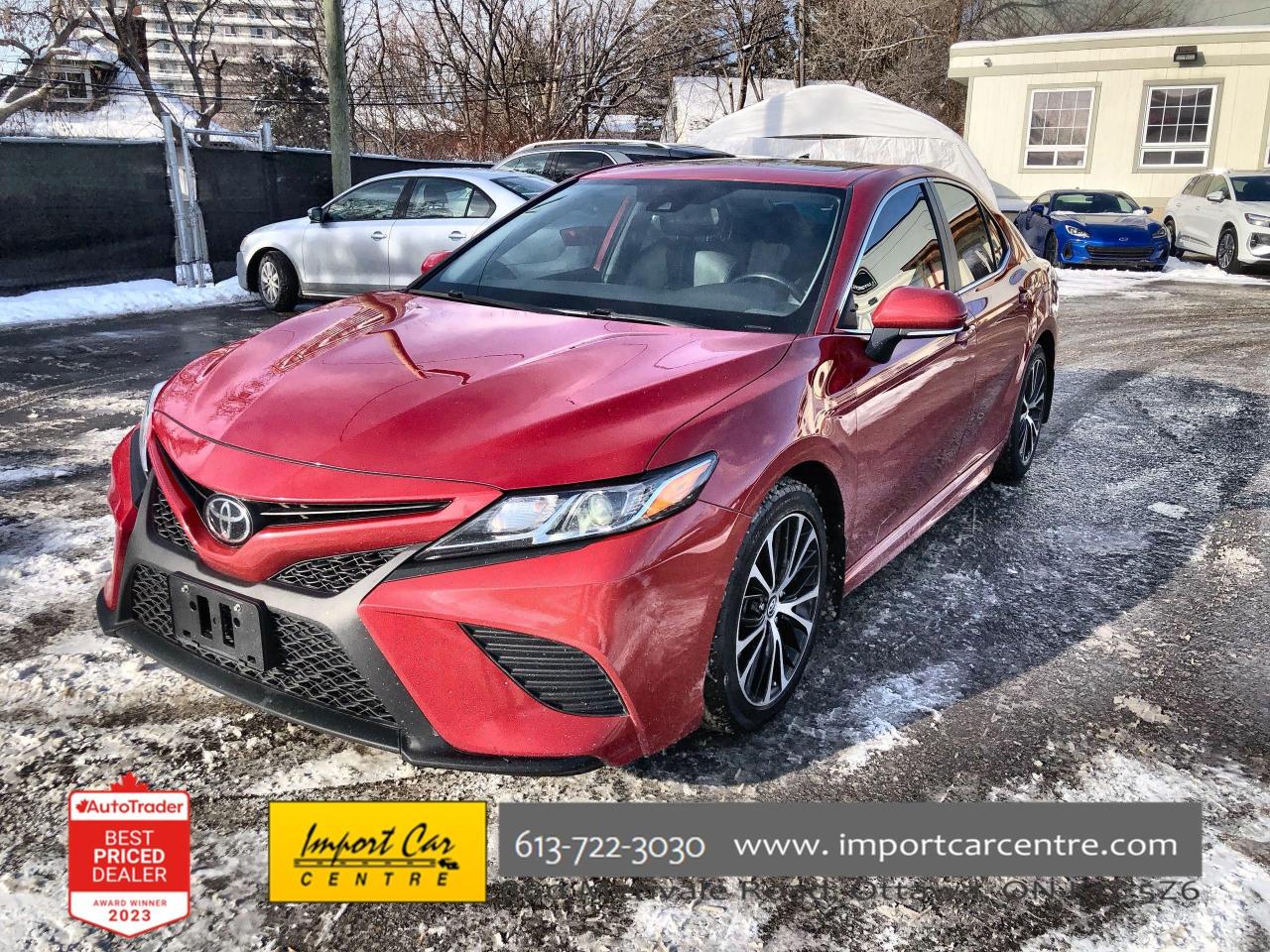 Used 2019 Toyota Camry SE UPGRADE PKG, SPORT FABRIC/LEATHER, ROOF, BK.CAM for sale in Ottawa, ON