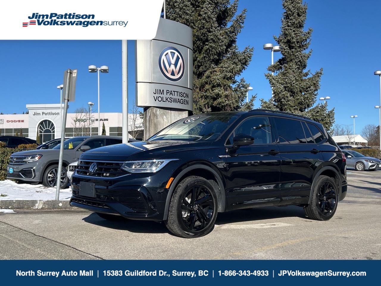 Used 2024 Volkswagen Tiguan Comfortline R-Line Black Edition 4MOTION for sale in Surrey, BC