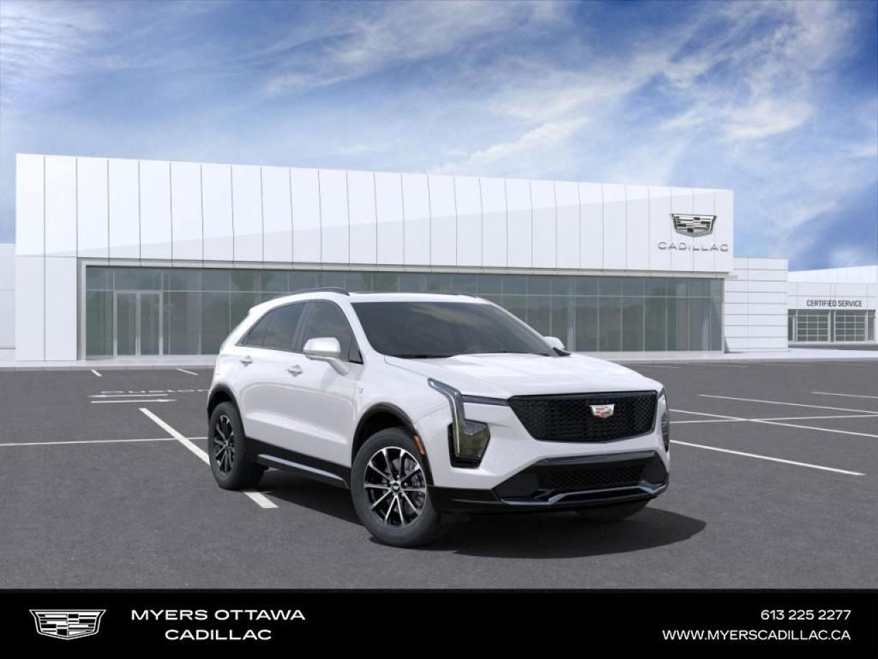 <br> <br>  With sharp styling and a well-equipped cabin, this 2025 Cadillac XT4 offers plenty of space for people and cargo. <br> <br>In the perpetually competitive luxury crossover SUV segment, this Cadillac XT4 will appeal to buyers who value a stylish design, a spacious interior, and a traditionally upright SUV-like driving position. The cabin has a modern appearance with plenty of standard and optional technology and infotainment features. With superb handling and economy on the road, this XT4 remains a practical and stylish option in this popular vehicle segment.<br> <br> This crystal wht tri SUV  has an automatic transmission and is powered by a  235HP 2.0L 4 Cylinder Engine.<br> <br> Our XT4s trim level is Sport. Upgrading to this XT4 Sport adds rewards you with leather seating upholstery, a power liftgate for rear cargo access, and cruise control. This trim is also decked with great standard features such as heated front and rear seats, a heated steering wheel, an immersive 33-inch screen with wireless Apple CarPlay and Android Auto, active noise cancellation, wi-fi hotspot capability, dual-zone climate control, and adaptive remote start. Safety features include lane keeping assist with lane departure warning, blind zone steering assist, HD rear vision camera, and rear park assist. This vehicle has been upgraded with the following features: Sunroof, Technology Package, Power Liftgate. <br><br> <br/>    3.99% financing for 84 months.  Incentives expire 2025-03-31.  See dealer for details. <br> <br> o~o