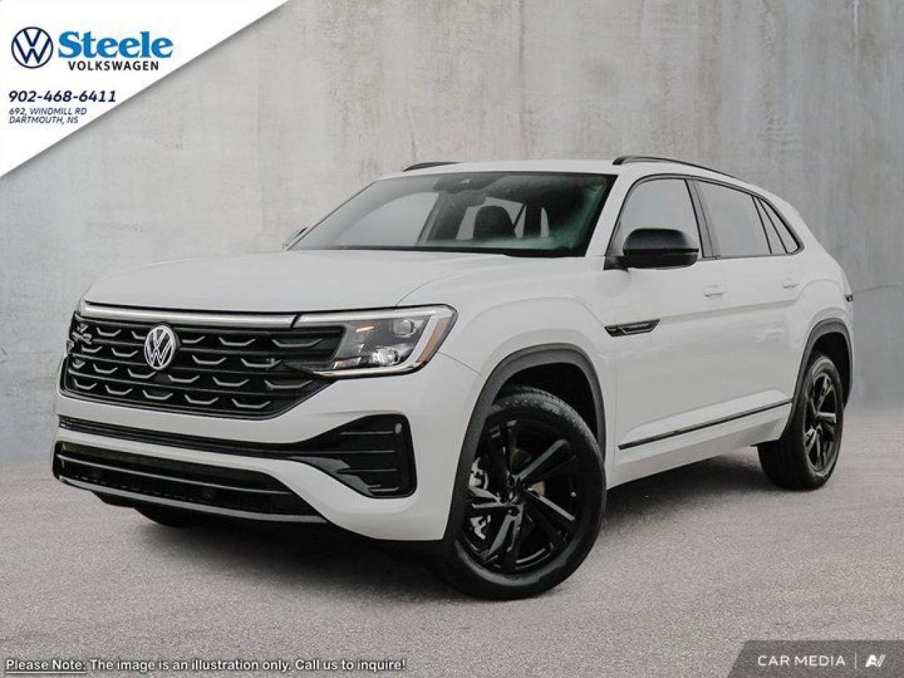 New 2025 Volkswagen Atlas Cross Sport Comfortline R-Line Black Edition for sale in Dartmouth, NS