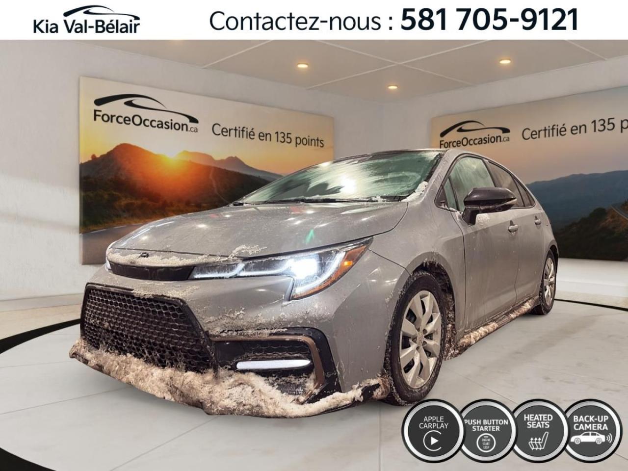 Used 2021 Toyota Corolla SE *APEX EDITION *TOIT OUVRANT *CAMÉRA RECUL *A/C for sale in Québec, QC