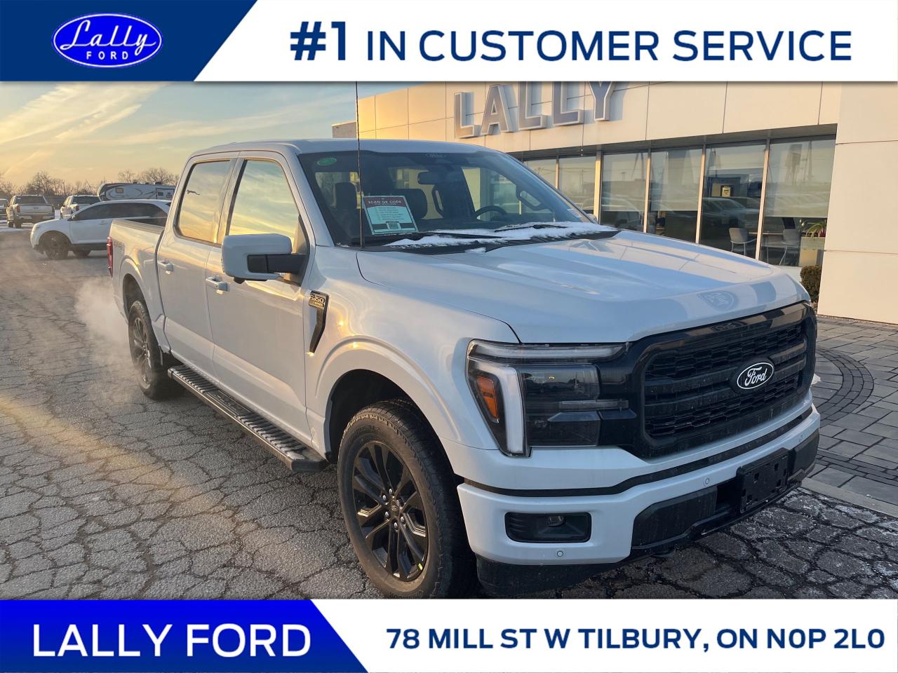 New 2025 Ford F-150 Lariat for sale in Tilbury, ON