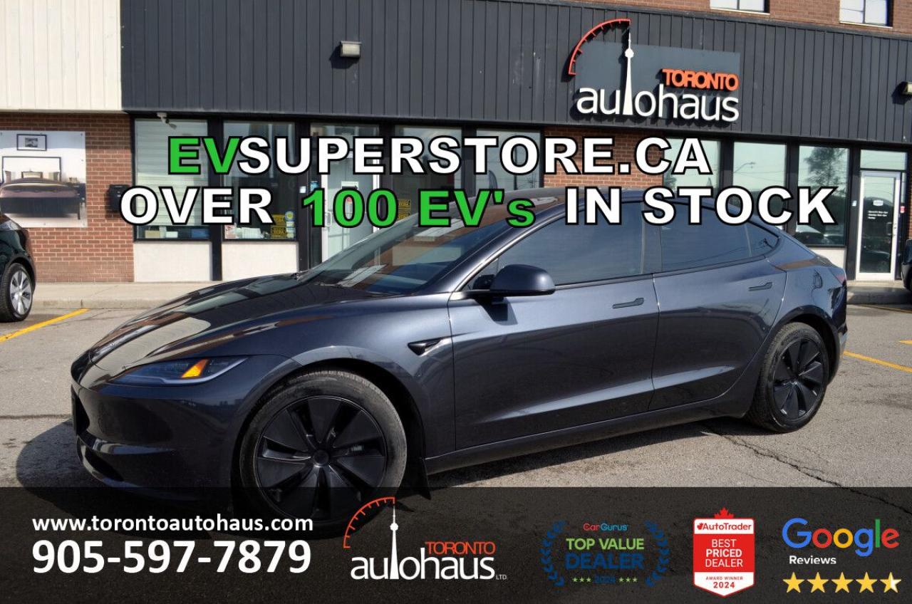 Used 2024 Tesla Model 3 Long Range I AWD I EVSUPERSTORE.ca for sale in Concord, ON