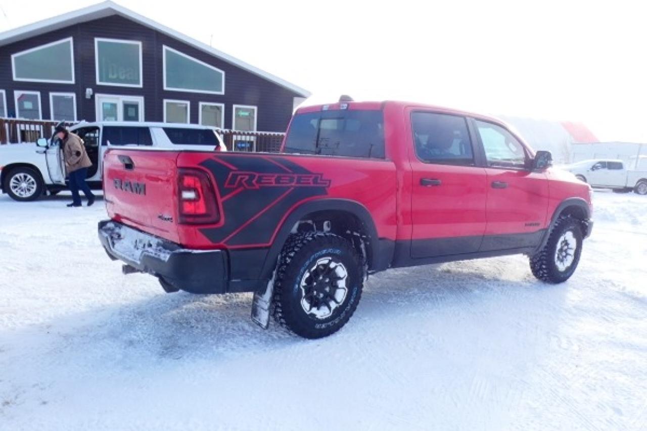 2025 Dodge Ram 1500 Rebel 4x4 Crew Cab w/Htd Leather, NAV, BUC - Photo #6