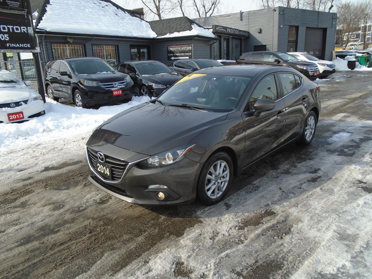 Used 2014 Mazda MAZDA3 GS / 6SPD / REAR CAM / NEW BRAKES AND TIRES /AC/ for sale in Scarborough, ON