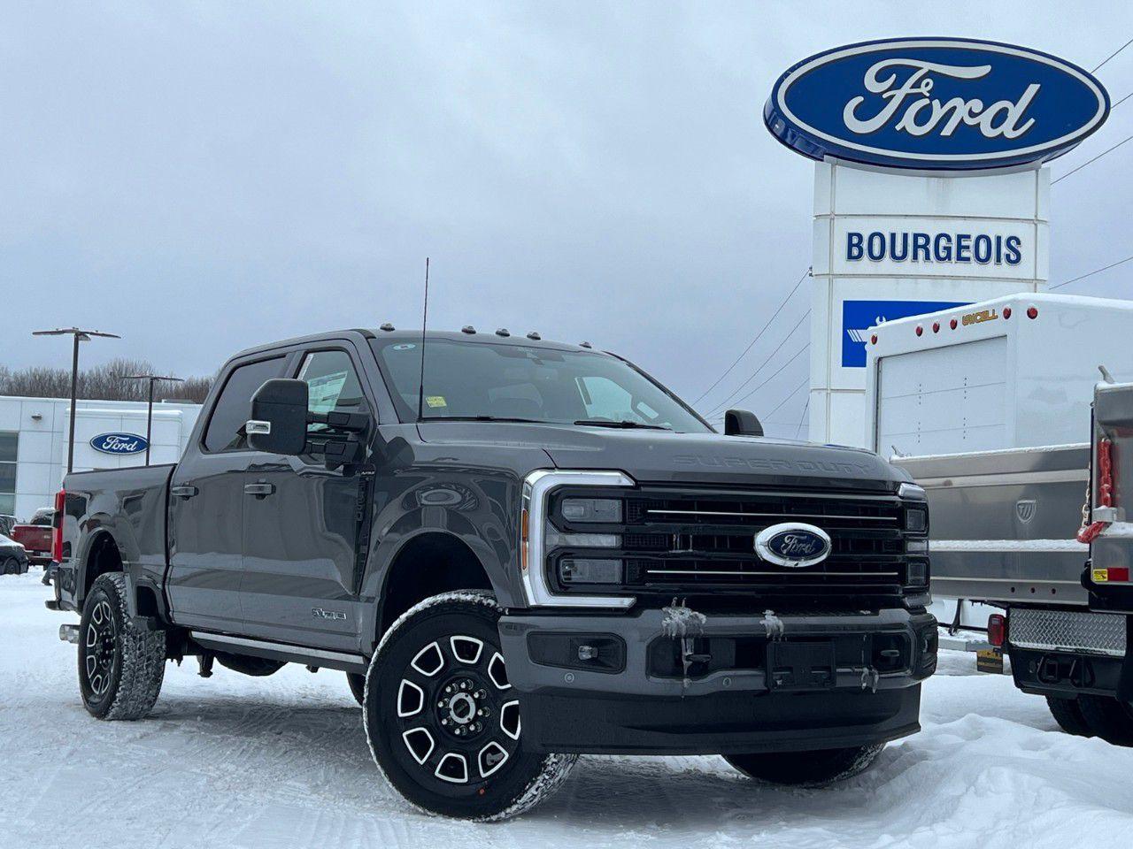 New 2025 Ford F-350 Super Duty SRW PLATINUM 4WD CREW CAB 6.75' BOX for sale in Midland, ON