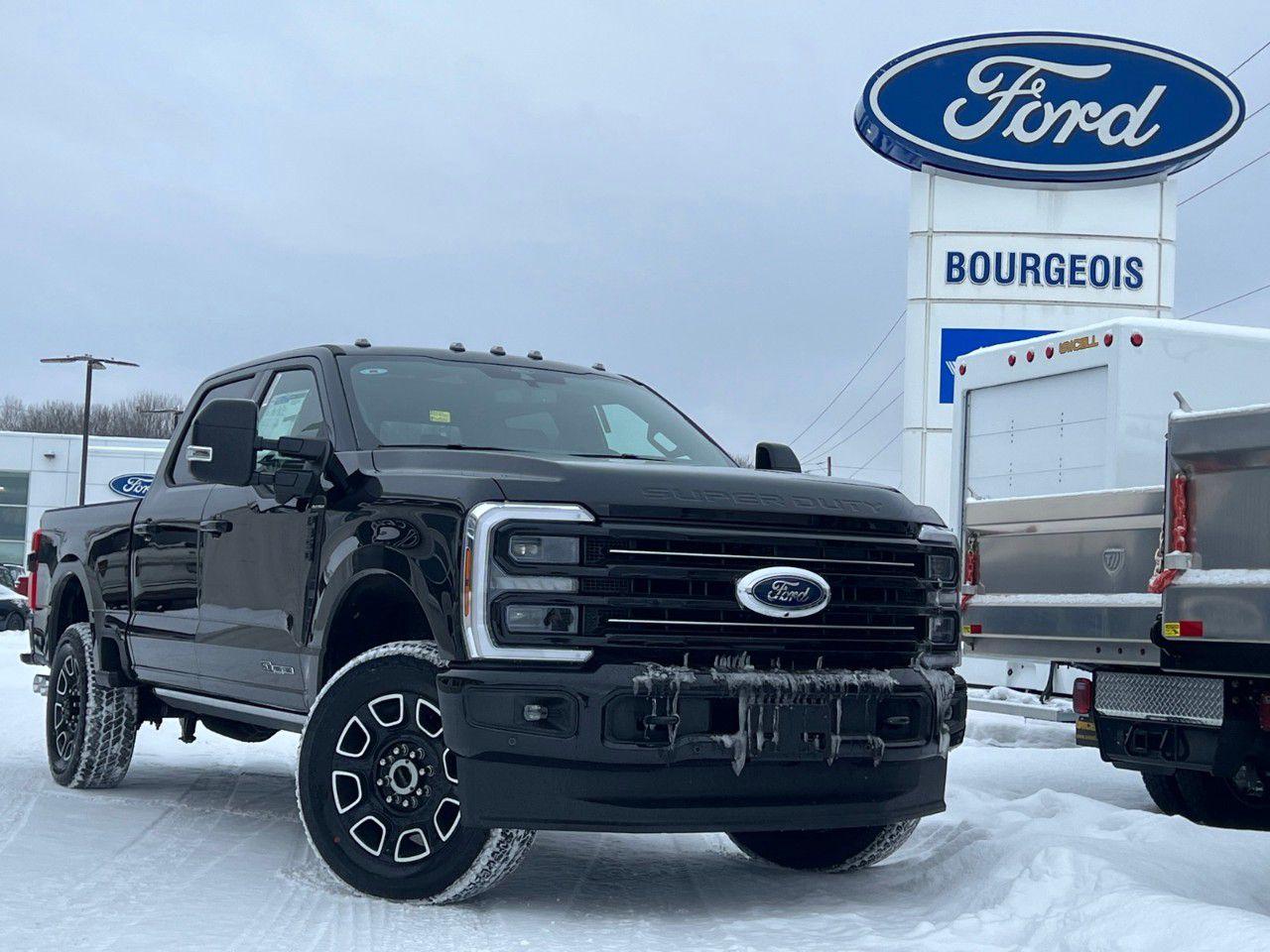 New 2025 Ford F-350 Super Duty SRW PLATINUM 4WD CREW CAB 6.75' BOX for sale in Midland, ON