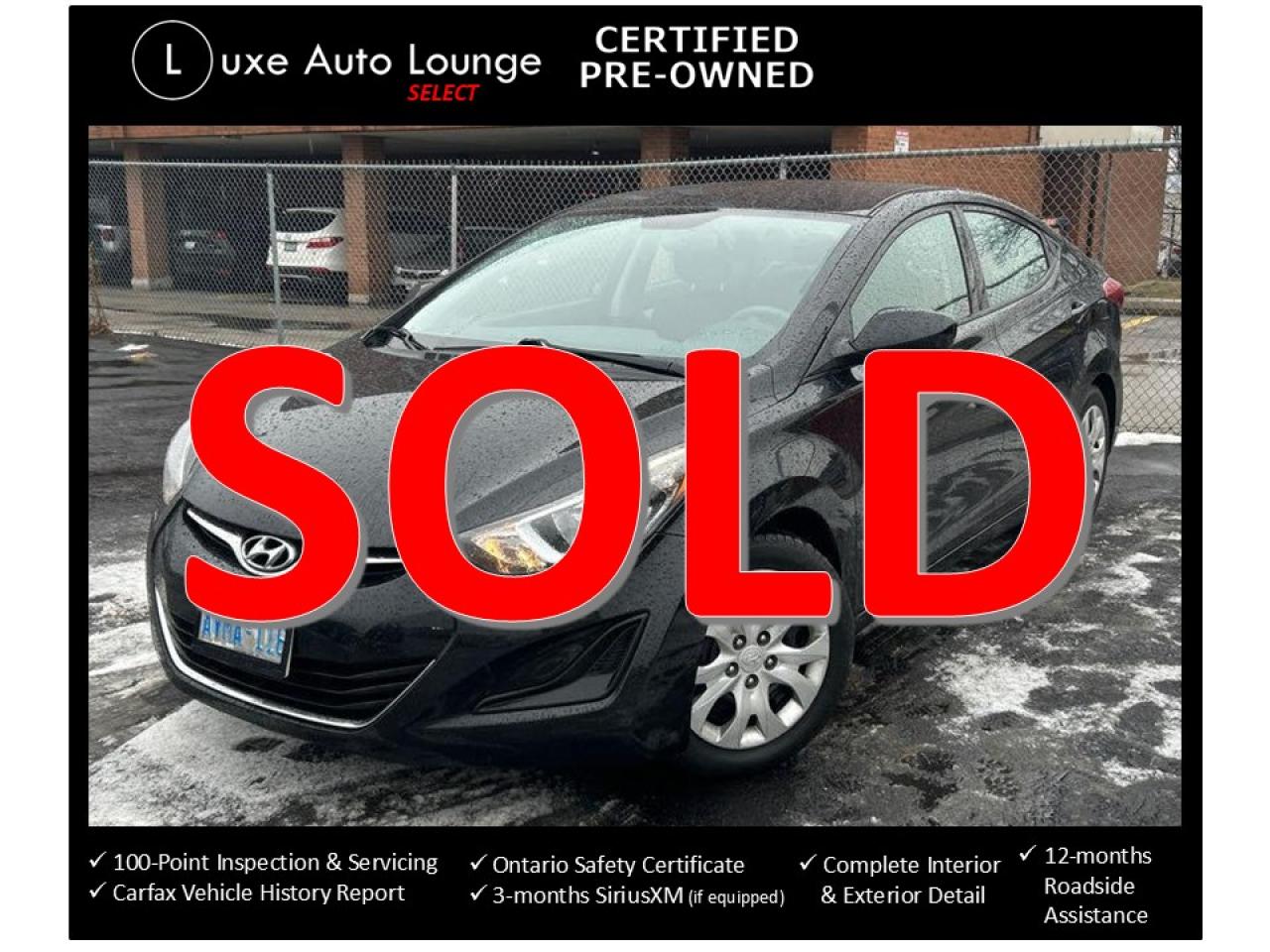 Used 2016 Hyundai Elantra GL, SUPER CLEAN, LIKE NEW! AUTO, HEATED SEATS!!! for sale in Orleans, ON