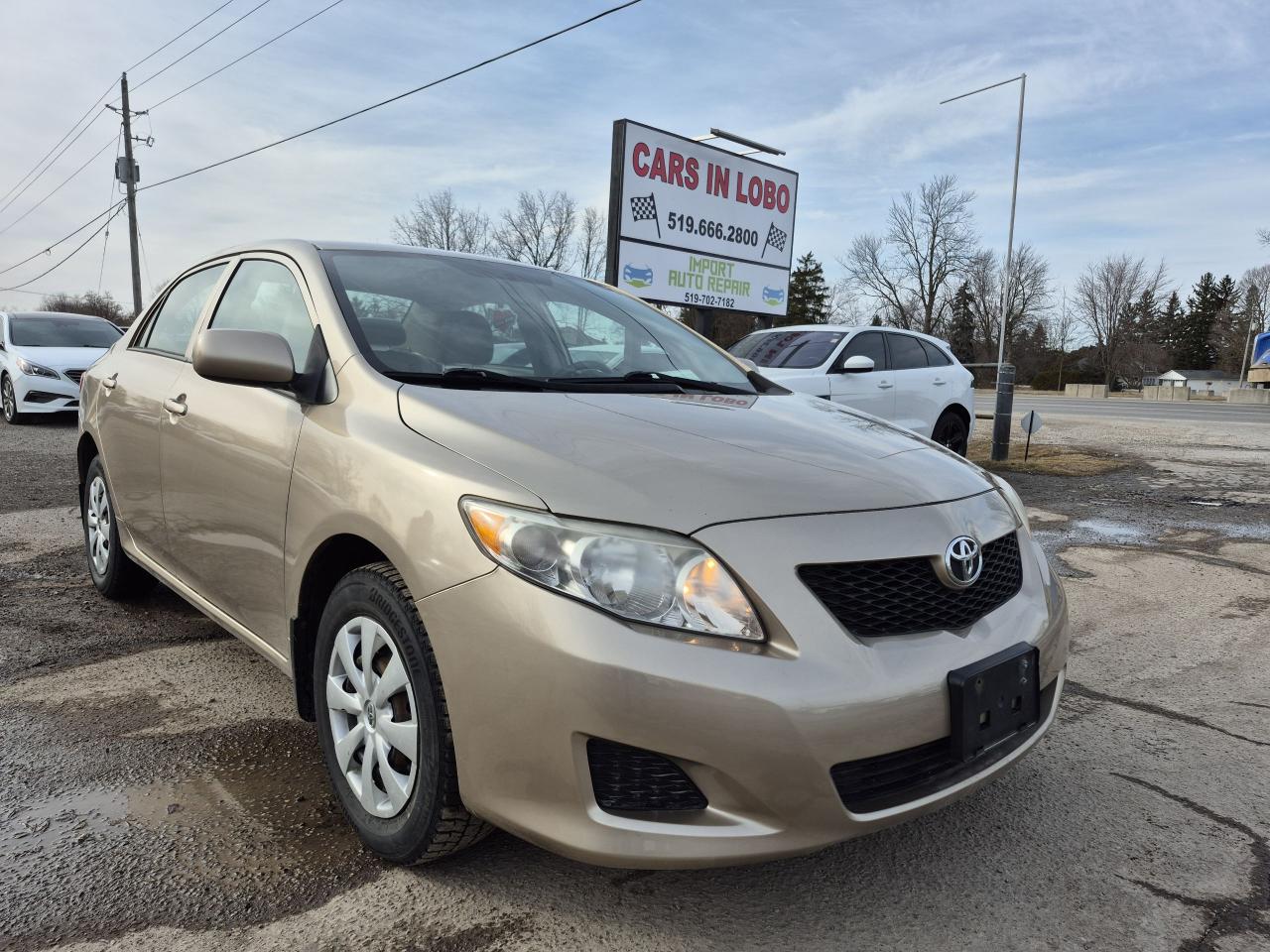 <p><span style=font-size: 14pt;><strong>2010 TOYOTA COROLLA CE !</strong></span></p><p>LOW KMS ,, COMES CERTIFIED , GREAT ON FUEL ,, TWO SETS OF KEYS ,, VERY CLEAN </p><p> </p><p><span style=font-size: 14pt;><strong>CARS IN LOBO LTD. (Buy - Sell - Trade - Finance) <br /></strong></span><span style=font-size: 14pt;><strong style=font-size: 18.6667px;>Office# - 519 666 2800<br /></strong></span><span style=font-size: 14pt;><strong>TEXT 24/7 - 226-289-5416</strong></span></p><p> </p><p><span style=font-size: 12pt;>-> LOCATION <a title=Location  href=https://www.google.com/maps/place/Cars+In+Lobo+LTD/@42.9998602,-81.4226374,15z/data=!4m5!3m4!1s0x0:0xcf83df3ed2d67a4a!8m2!3d42.9998602!4d-81.4226374 target=_blank rel=noopener>6355 Egremont Dr N0L 1R0 - 6 KM from fanshawe park rd and hyde park rd in London ON</a><br />-> Quality pre owned local vehicles. CARFAX available for all vehicles <br />-> Certification is included in price unless stated AS IS or ask about our AS IS pricing<br />-> We offer Extended Warranty on our vehicles inquire for more Info<br /></span><span style=font-size: small;><span style=font-size: 12pt;>-> All Trade ins welcome (Vehicles,Watercraft, Motorcycles etc.)</span><br /><span style=font-size: 12pt;>-> Financing Available on qualifying vehicles <a title=FINANCING APP href=https://carsinlobo.ca/fast-loan-approvals/ target=_blank rel=noopener>APPLY NOW -> FINANCING APP</a></span><br /><span style=font-size: 12pt;>-> Register & license vehicle for you (Licensing Extra)</span><br /><span style=font-size: 12pt;>-> No hidden fees, Pressure free shopping & most competitive pricing. </span></span></p><p><span style=font-size: small;><span style=font-size: 12pt;>MORE QUESTIONS? FEEL FREE TO CALL (519 666 2800)/TEXT </span></span><span style=background-color: #ffffff; color: #1c2b33; font-family: -apple-system, BlinkMacSystemFont, Segoe UI, Roboto, Helvetica, Arial, sans-serif, Apple Color Emoji, Segoe UI Emoji, Segoe UI Symbol; font-size: 12pt; white-space: pre-wrap;>226 289 5416</span><span style=font-size: 12pt;>/EMAIL (Sales@carsinlobo.ca)</span></p><p> </p>