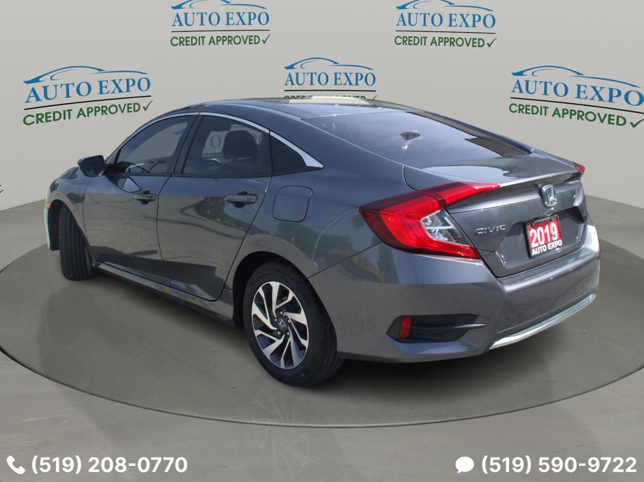2019 Honda Civic EX,Auto,One Owner,Bluetooth,No Accident,Certified - Photo #3