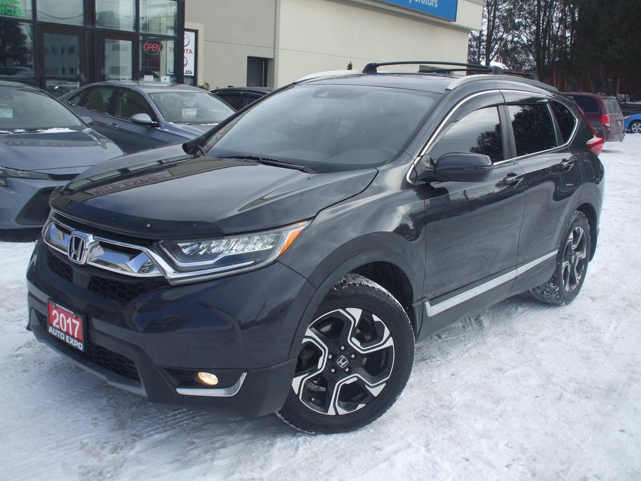 Used 2017 Honda CR-V Touring,Fully Loaded,GPS,AWD,Leather,Sunroof,Fogs for sale in Kitchener, ON