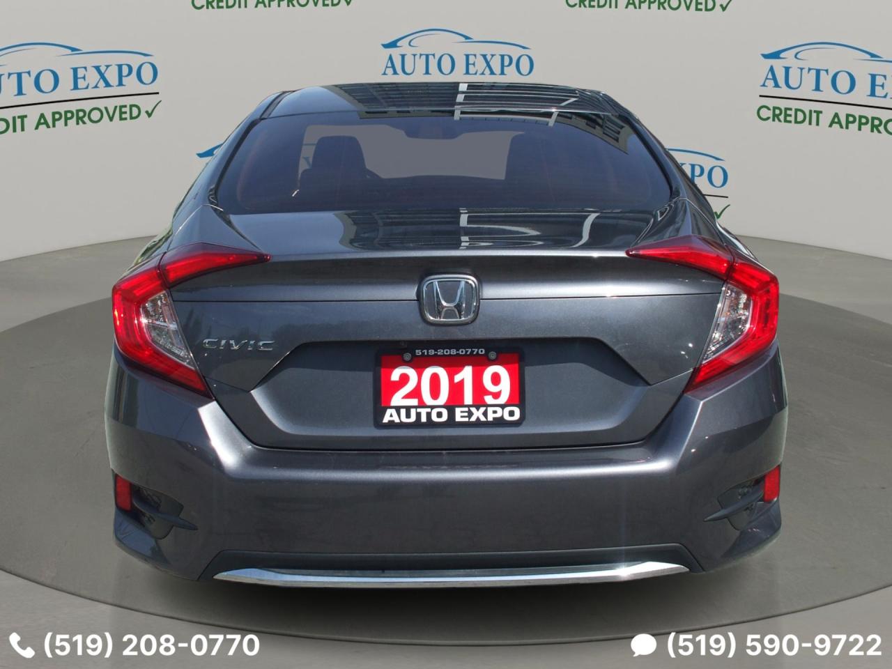 2019 Honda Civic EX,Auto,One Owner,Bluetooth,No Accident,Certified