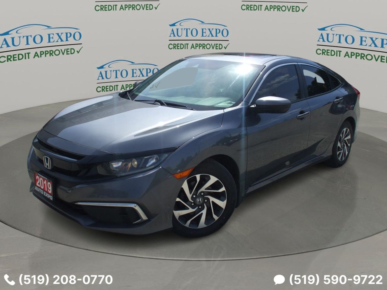2019 Honda Civic EX,Auto,One Owner,Bluetooth,No Accident,Certified