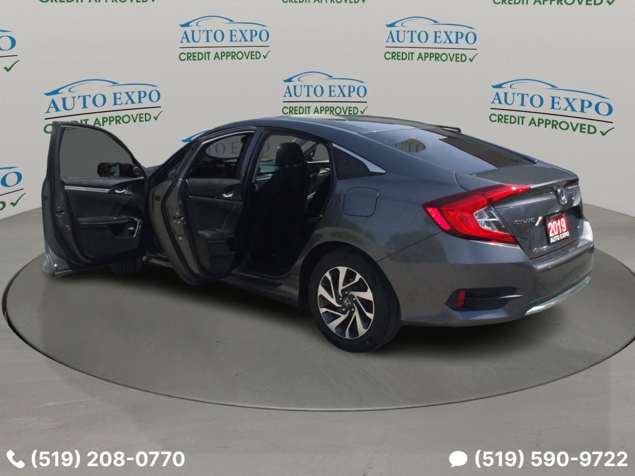 2019 Honda Civic EX,Auto,One Owner,Bluetooth,No Accident,Certified