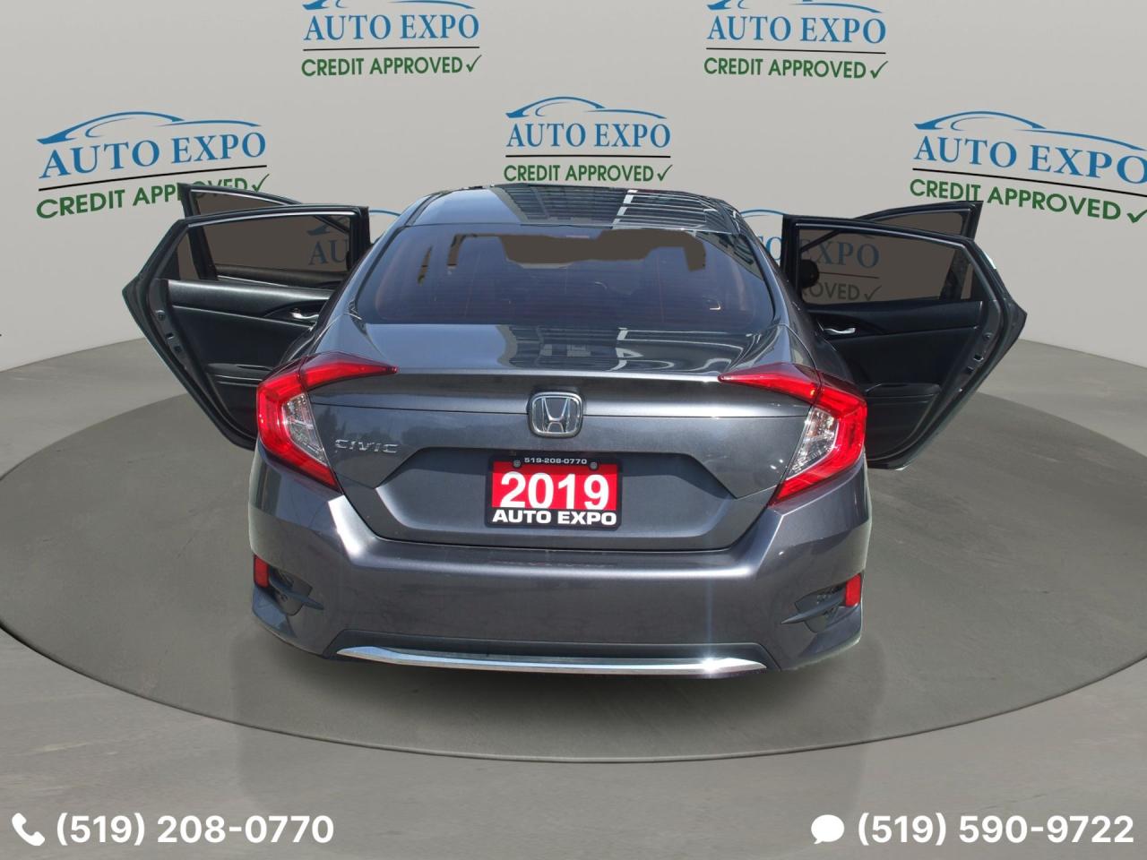 2019 Honda Civic EX,Auto,One Owner,Bluetooth,No Accident,Certified