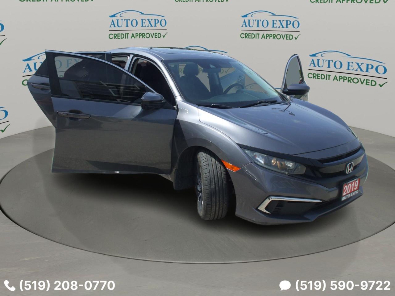 2019 Honda Civic EX,Auto,One Owner,Bluetooth,No Accident,Certified