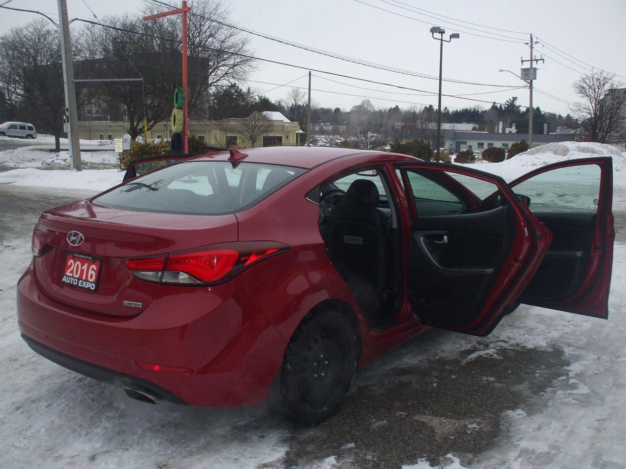 2016 Hyundai Elantra Limited,Auto,A/C,Leather,Sunroof,GPS,Certified,,,