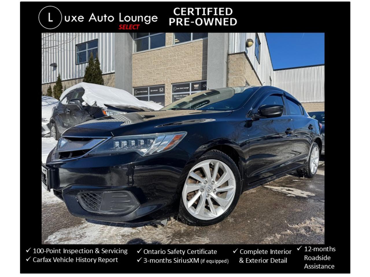 Used 2016 Acura ILX AUTO, SUNROOF, POWER DRIVER SEAT, BACK-UP CAM! for sale in Orleans, ON