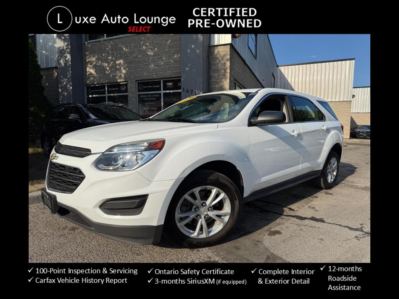 Used 2017 Chevrolet Equinox LOW KM!! LS AWD, POWER GROUP, BACK-UP CAMERA! for sale in Orleans, ON