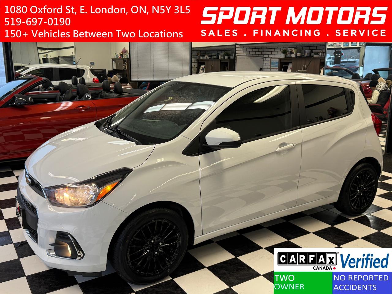 Used 2017 Chevrolet Spark LT+ApplePlay+Camera+New Tires+Brakes+CLEAN CARFAX for sale in London, ON