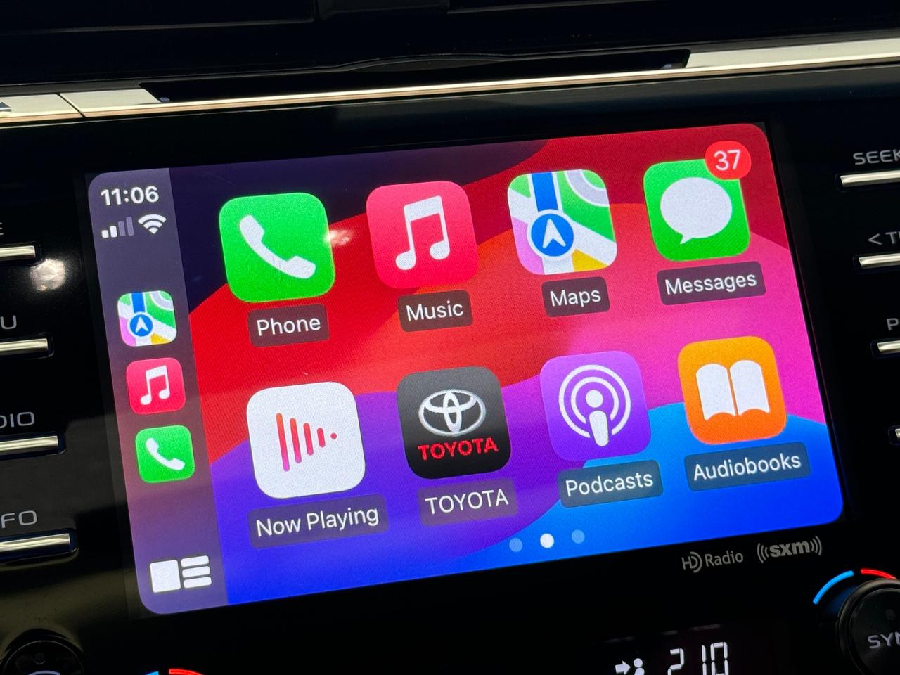 2018 Toyota Camry XSE+Red Leather+New Tires+Brakes+BSM+Roof+LaneKeep Photo