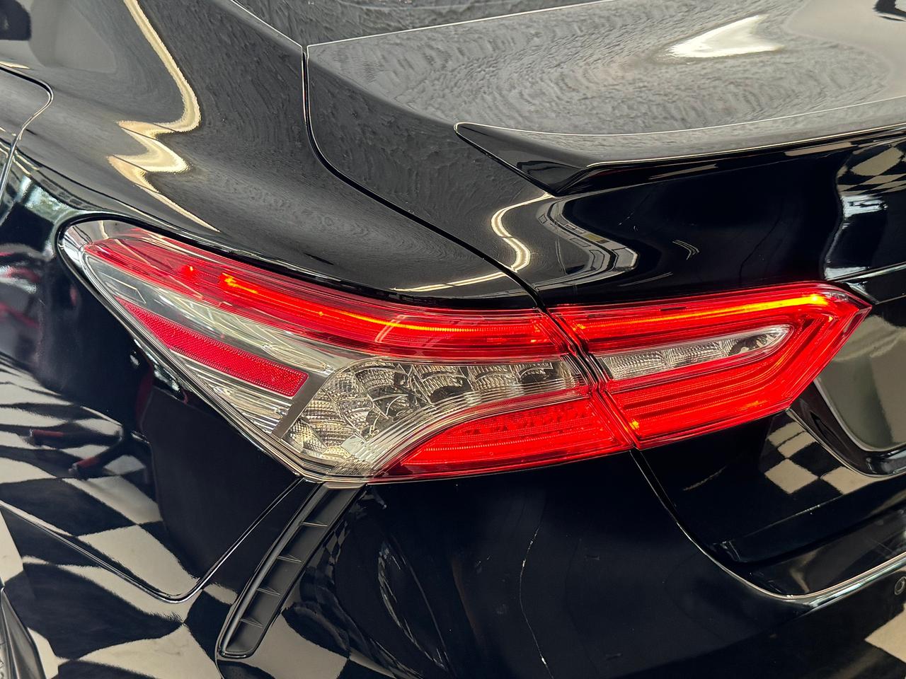 2018 Toyota Camry XSE+Red Leather+New Tires+Brakes+BSM+Roof+LaneKeep Photo