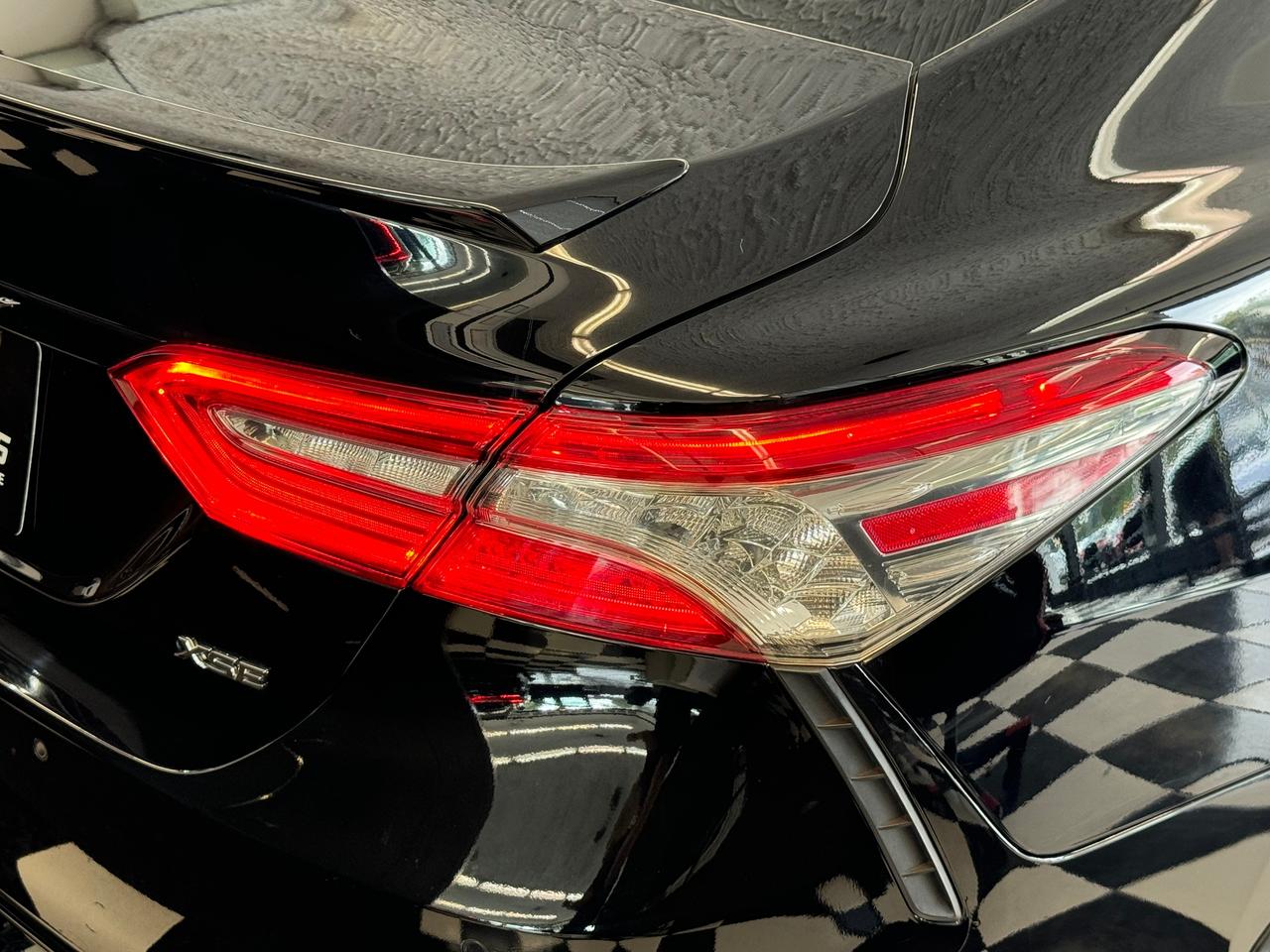 2018 Toyota Camry XSE+Red Leather+New Tires+Brakes+BSM+Roof+LaneKeep Photo
