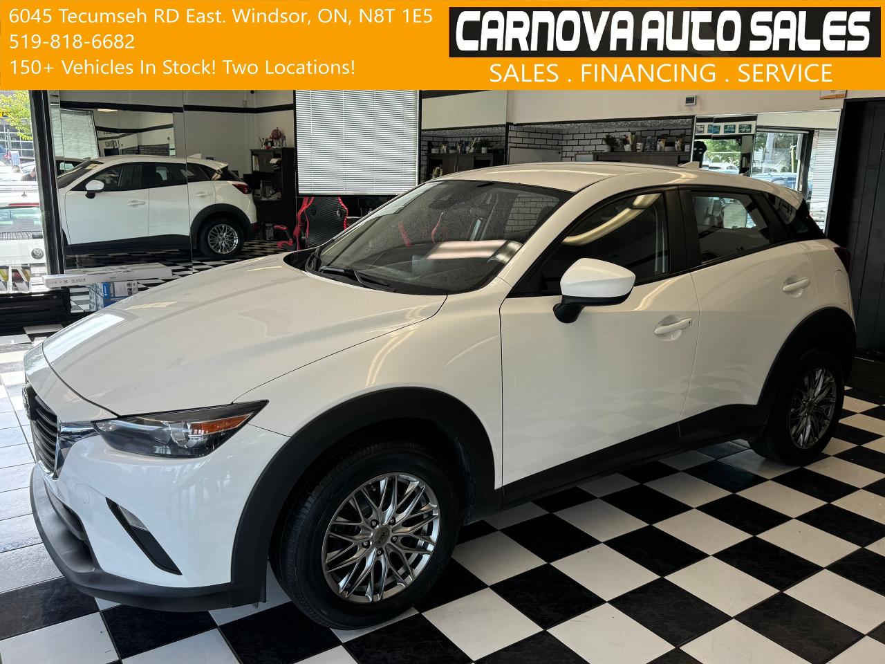 Used 2018 Mazda CX-3 GX+New Brakes+Camera+GPS+Cruise+A/C+Push Start for sale in Windsor, ON