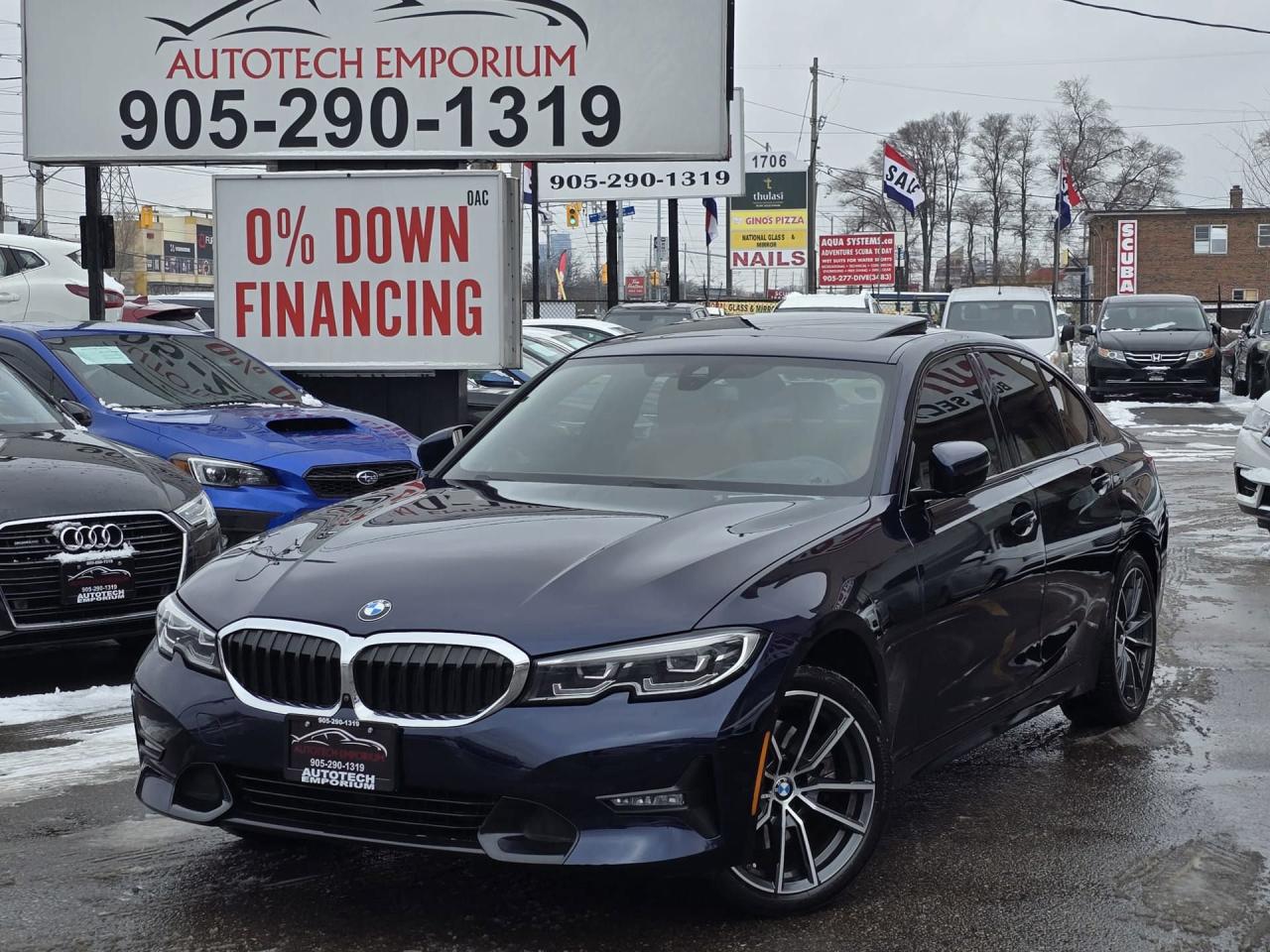 <div><span>330I XDRIVE</span> | BMW INDIVIDUAL | Tanzanite Blue Metal w/ Cognac Vernasca Leather | Ambient Lighting | Power Trunk | Heated Seats | Heated Steering | LED Lighting |  Power Memory Seats | Rear Climate | Touchscreen | Lane Assist | Adaptive  Cruise | Blind Spot | Steering Assist | Tri-Zone Climate | Configurable  Gauge Cluster | Wireless Carplay+Android Auto | Alloys | Sunroof | and  more  </div><br /><div><span>0% DOWN FINANCING (O.A.C). Good Credit, Bad Credit , New Credit, No Credit.We offer the best Interest Rates in the market!</span></div><br /><div><span>BUY ONLINE - FREE HOME DELIVERY</span></div><br /><div><span>*CARFAX,  VERIFIED Available *WALK IN WITH CONFIDENCE AND DRIVE AWAY SATISFIED*  $0 down financing available, OAC price/payment plus applicable taxes.  Autotech Emporium is serving the GTA and surrounding areas in the market  of quality per-owned vehicles. We are a UCDA member and a registered  dealer with the OMVIC. A Carfax history report is provided with all of  our vehicles.  We </span>also offer our optional amazing reconditioning  package which will provide three times of its value. It covers new  brakes, new synthetic engine oil and filter, all fluids top up,  registration and plate transfer, detailed inspection (even for non  safety components), exterior high speed buffing, waxing and cosmetic  work, In-depth interior hygiene cleaning (shampoo, steam wash and odor  removal treatment),  Engine degreasing and shampoo, safety certificate  cost, <span>30 days dealer warranty</span> and  after sale free consultation to keep your vehicle maintained so we can  keep you as our customer for life. TO CLARIFY THIS PACKAGE AS PER OMVIC  REGULATION AND STANDARDS VEHICLE IS NOT DRIVABLE, NOT CERTIFIED.  CERTIFICATION IS AVAILABLE FOR TWELVE HUNDRED AND NINETY FIVE  DOLLARS(1295). ALL VEHICLES WE SELL ARE DRIVABLE AFTER CERTIFICATION!!!</div><br /><div><span>*Price  Advertised online has a $2000  Finance Purchasing Credit on Approved  Credit. Price of vehicle may differ with any other forms of payment. P</span><span>lease call dealer or visit our website for further details. Do not refer to calculate my payment option for cash purchase.</span><span></span></div><br /><div><span>Please visit </span><a href=http://www.autotechemporium.com/ target=_blank>www.autotechemporium.com</a><span> to</span> <span>check following vehicles and up to date inventory.</span></div><br /><div><span>TAGS: 2020 2019 2022 2023 </span><span>Mercedes  C43 C63 C400 E400 E350 E53 E63 BMW 3 Series 2 Series 5 Series Lexus RC  IS ES Audi A4 A5 S4 S5 A7 S7 Volkswagen Passat jetta Acura ILX TLX <br></span></div><br /><div></div>