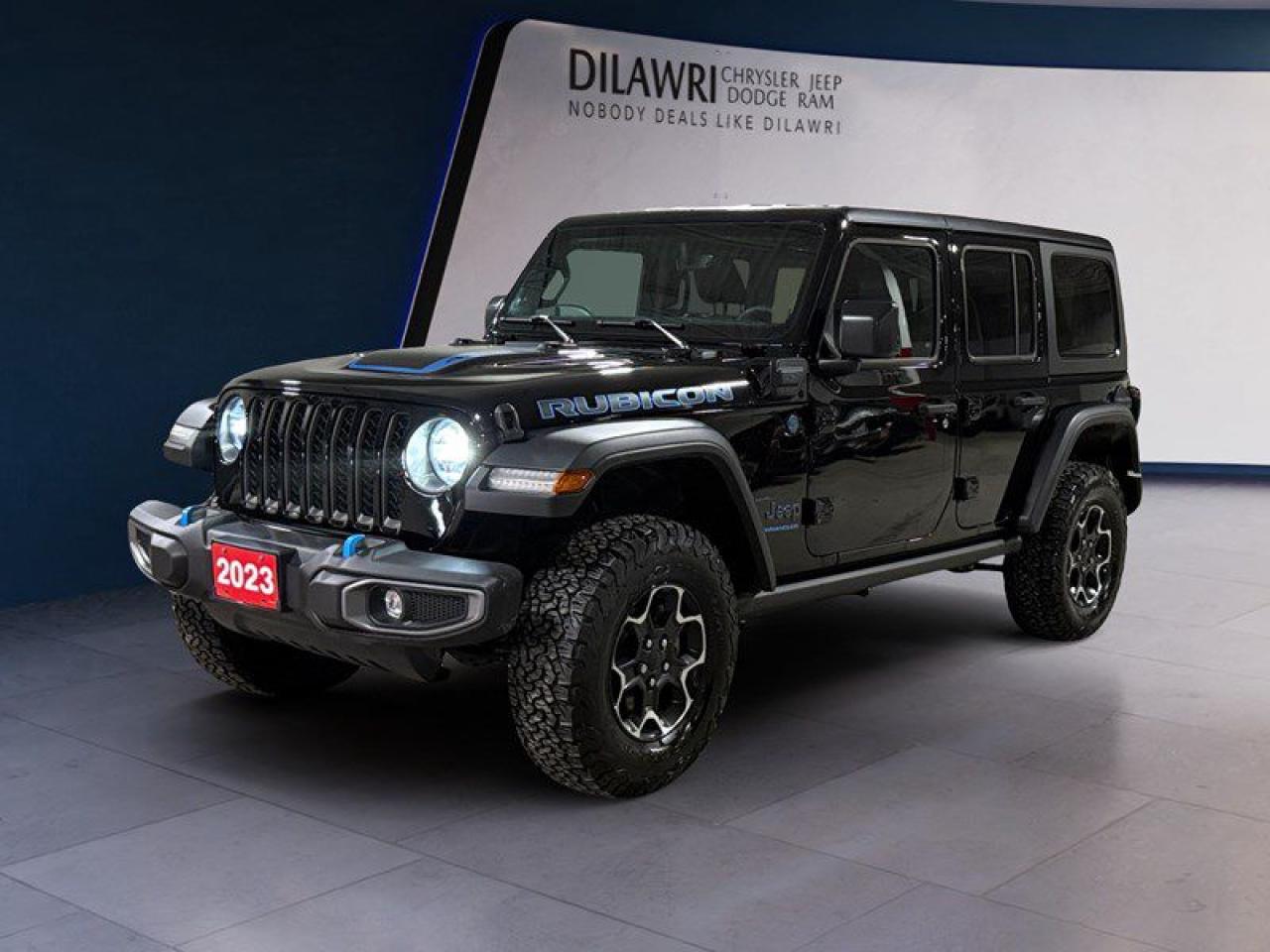 Used 2023 Jeep Wrangler 4xe Rubicon 4 Door 4x4 for sale in Nepean, ON