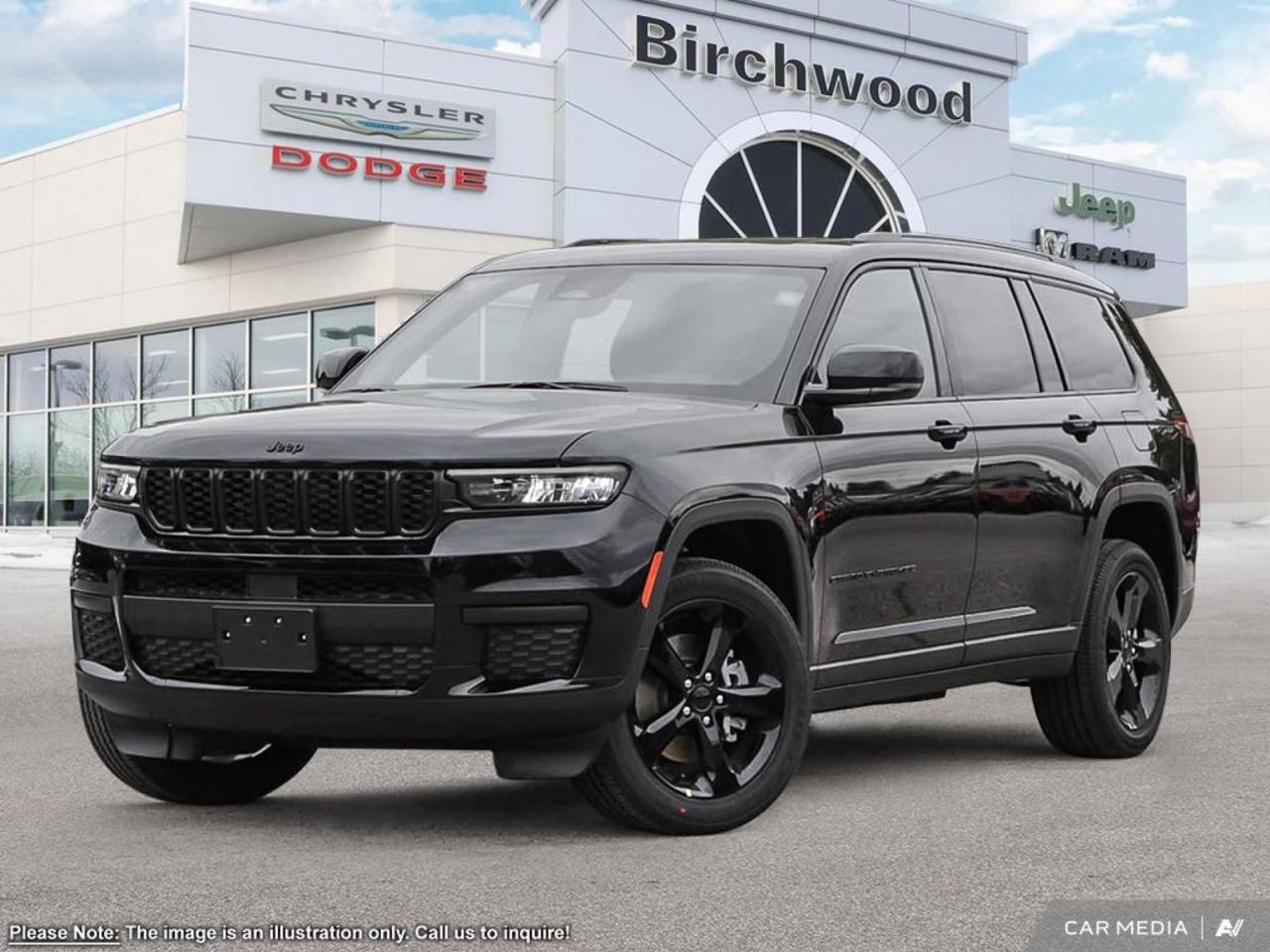 New 2025 Jeep Grand Cherokee L Altitude Factory Order - Power sunroof for sale in Winnipeg, MB