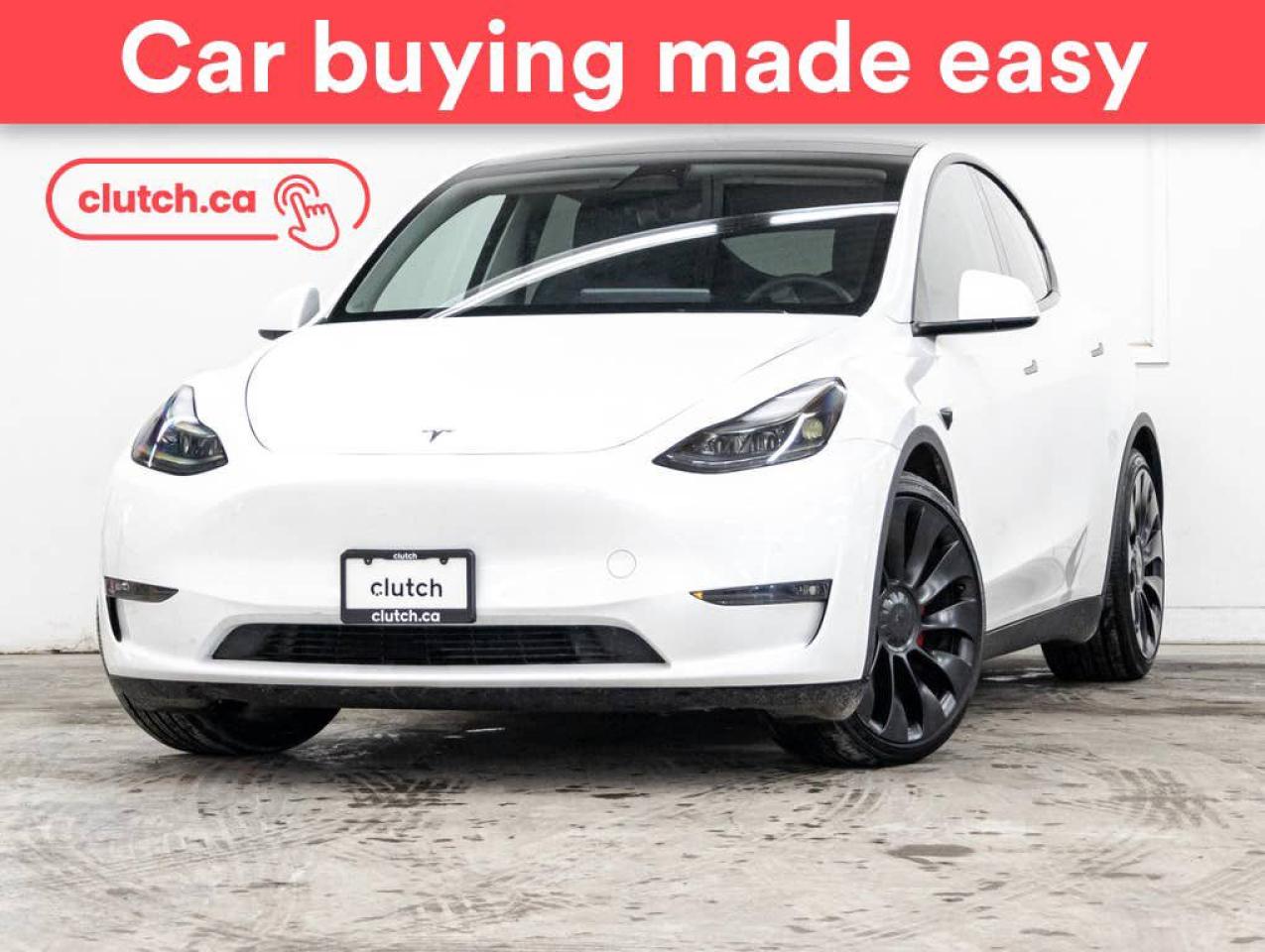 Used 2022 Tesla Model Y Performance AWD w/ Autopilot, Nav, Glass Roof for sale in Toronto, ON