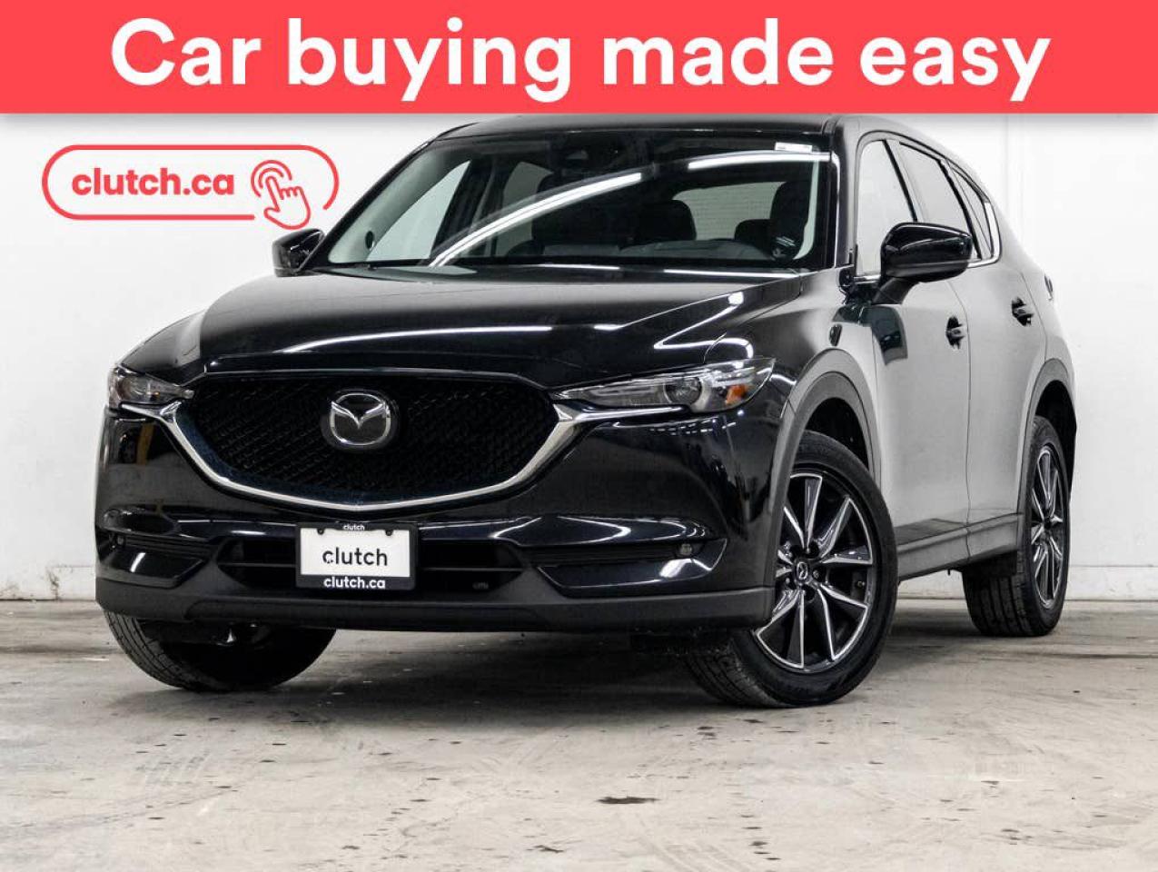 Used 2018 Mazda CX-5 GT AWD w/ Heated Steering Wheel, Heated Front Seats, Rearview Camera for sale in Toronto, ON