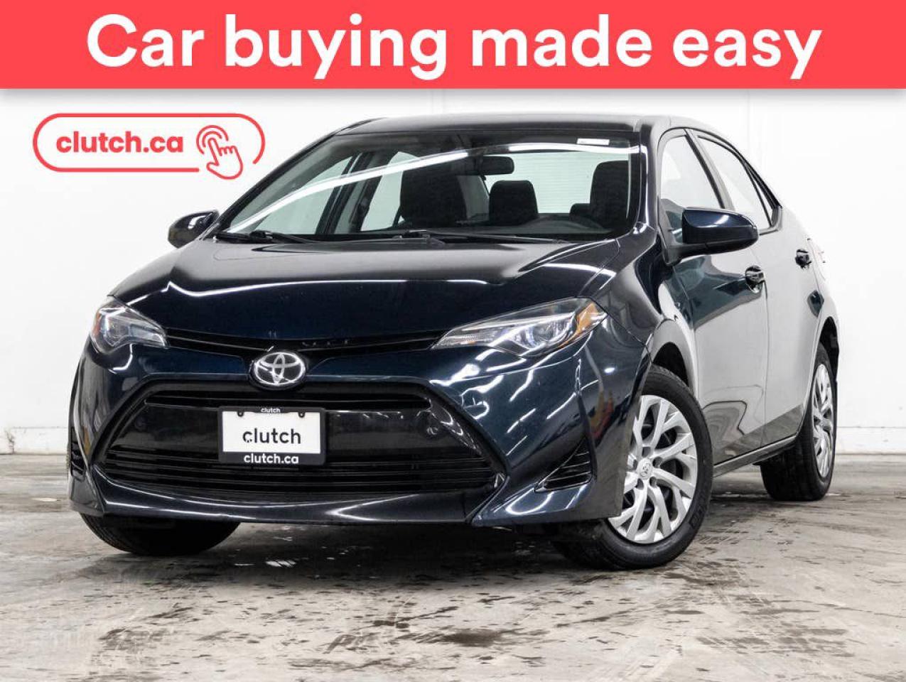 Used 2018 Toyota Corolla LE w/ Heated Front Seats, Rearview Cam, A/C for sale in Toronto, ON