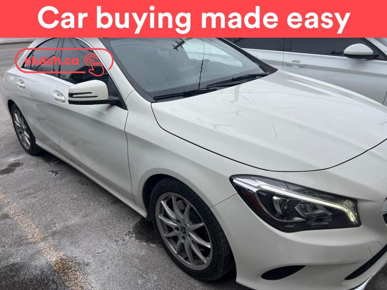 Used 2018 Mercedes-Benz CLA-Class 250 4Matic w/ Heated Front Seats, Rearview Camera, Cruise Control for sale in Toronto, ON