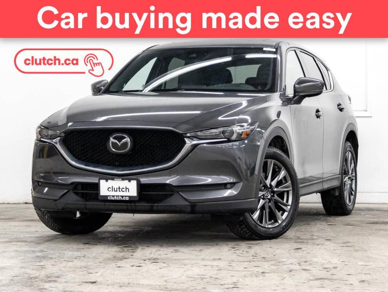 Used 2019 Mazda CX-5 Signature AWD w/ Apple CarPlay & Android Auto, Dual Zone A/C, Power Sunroof for sale in Toronto, ON