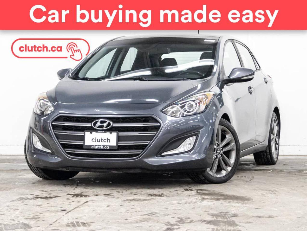 Used 2017 Hyundai Elantra GT GLS Tech w/ Apple CarPlay & Android Auto, Power Moonroof, Nav for sale in Toronto, ON