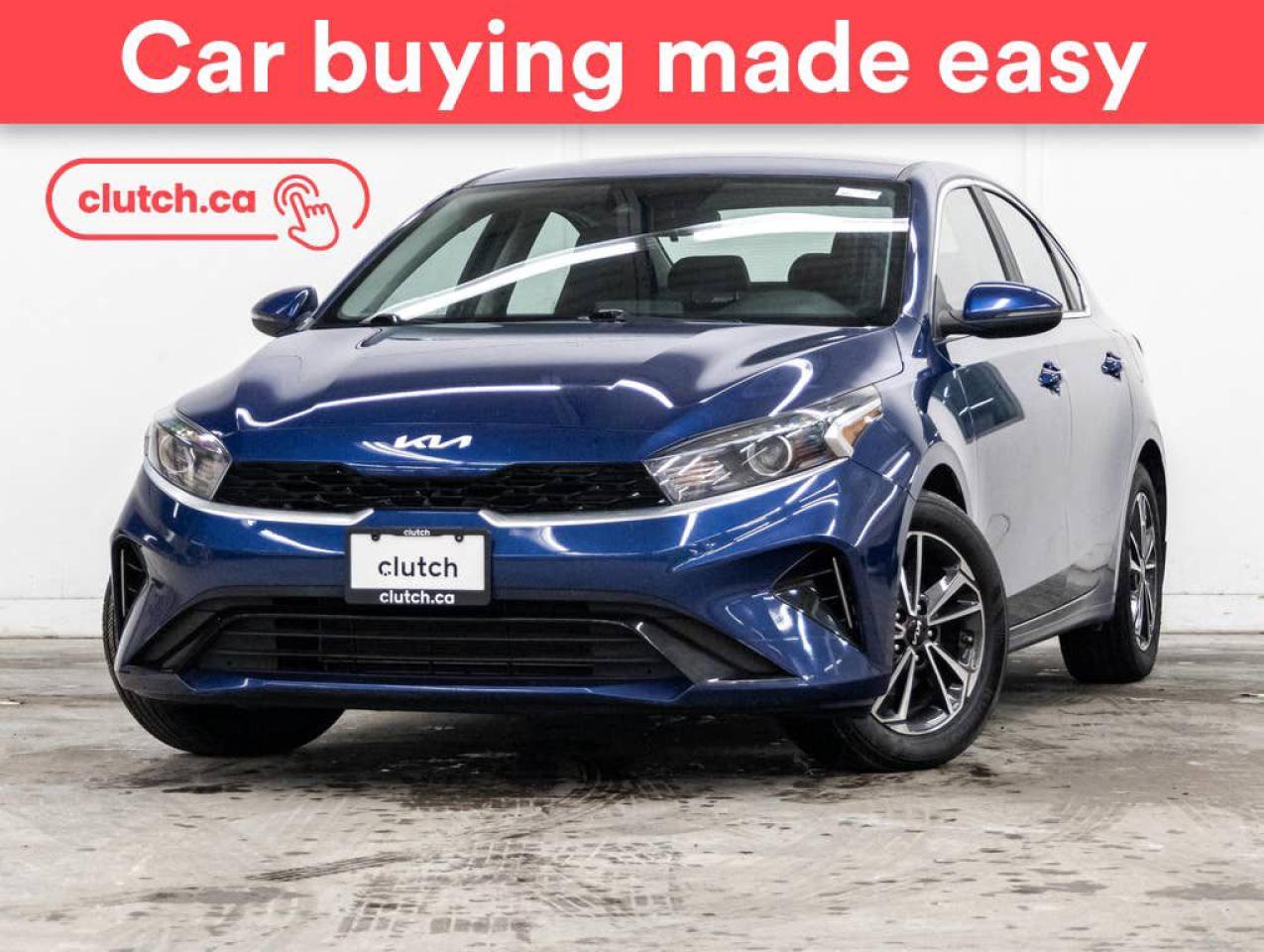 Used 2022 Kia Forte EX w/ Apple CarPlay & Android Auto, A/C, Rearview Cam for sale in Toronto, ON