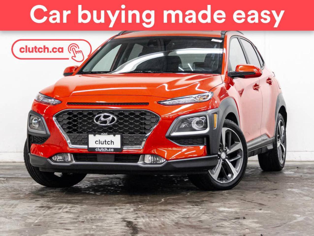 Used 2019 Hyundai KONA Ultimate AWD w/ Apple CarPlay & Android Auto, A/C, Power Sunroof for sale in Toronto, ON