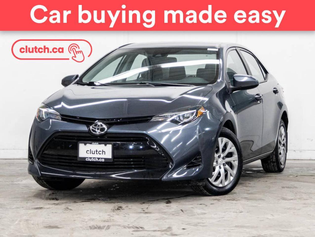 Used 2018 Toyota Corolla LE w/ Heated Front Seats, A/C, Rearview Cam for sale in Toronto, ON