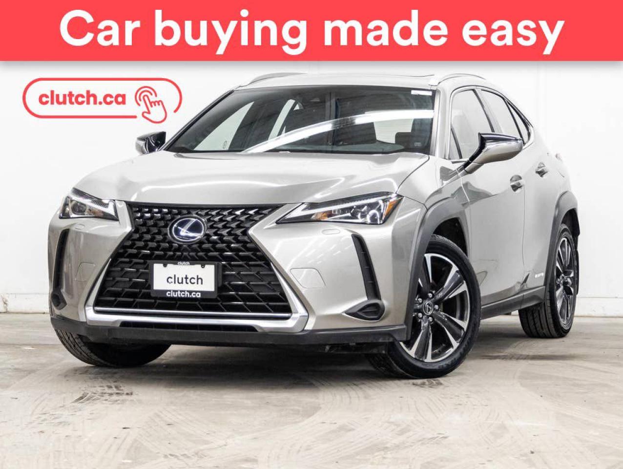 Used 2020 Lexus UX 250H AWD w/ Apple CarPlay & Android Auto, Power Moonroof, Rearview Cam for sale in Toronto, ON